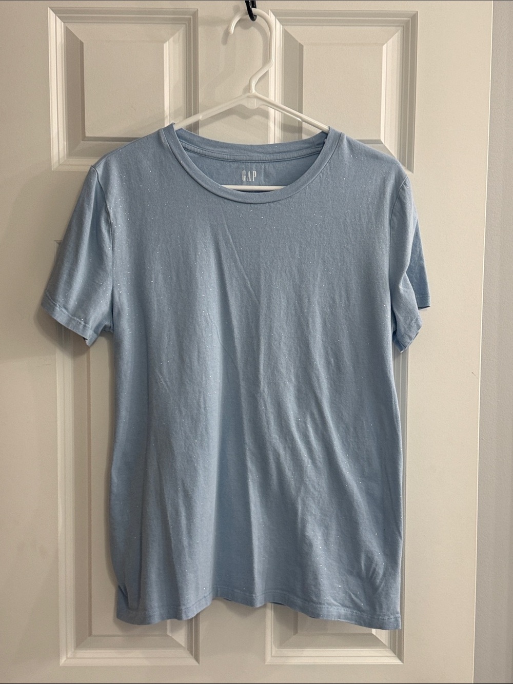 GAP Light Blue Short Sleeve Crewneck Tee
